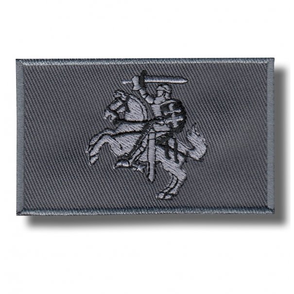 Patch "Vytis" in the grey background